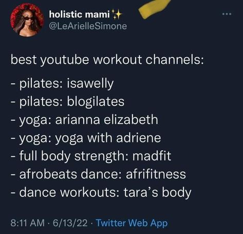 Fun Workout Routines, Easy Workout Routine, Youtube Workouts That Actually Work, Best Youtube Workouts, Wellness Girlie, Planning Sport, Youtube Workouts, Workout Fun, Fun Exercises