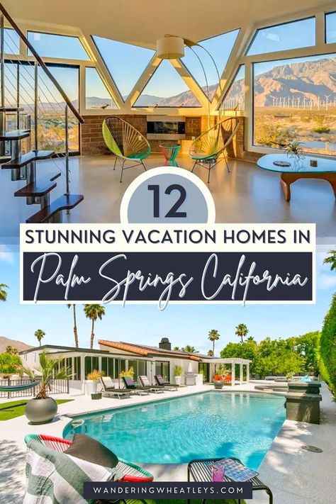 Looking for places to stay in Palm Springs, California? Here are 12 great airbnbs in Palm Springs + the top things to do in Palm Springs during your California vacation! I where to stay in Palm… Airbnb Palm Springs, Beautiful Places In Usa, Things To Do In California, Beach Road Trip, Travel California, Visit Usa, Kirk Douglas, California Vacation, Palm Springs California