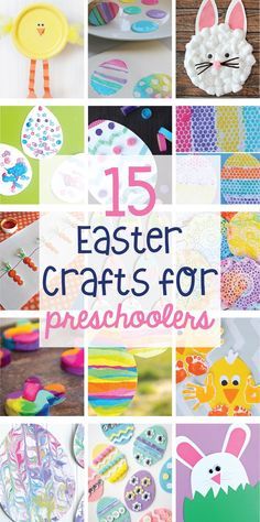 15 Easter Crafts for Preschoolers on Love the Day Easter Crafts For Preschoolers, Easter Crafts Preschool, Easter Crafts For Toddlers, Quick Projects, Crafts For Preschoolers, Easter Arts And Crafts, Fun Easter Crafts, Easter Preschool, Easy Easter Crafts