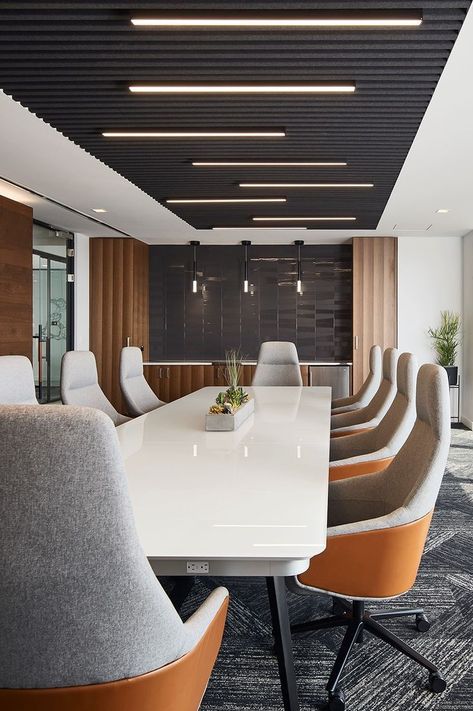 Conference Room Design Creative, Luxury Conference Room, Board Room Design, Meeting Room Design Office, Bank Interior, Conference Room Design, Ceo Office, Meeting Room Design, Interior Hotel