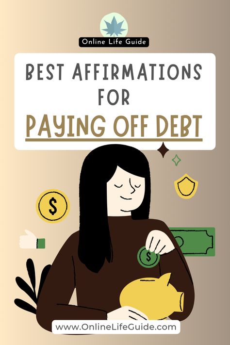 Are you struggling to pay off your debt? These powerful affirmations to clear debt are designed to put you in a state of productivity to attract financial abundance and growth so you can get out of your debts fast and easily! Debt Payoff Affirmations, Getting Out Of Debt Quotes, Debt Payoff Quotes, Paying Bills Aesthetic, Debt Affirmations, Financial Affirmations, Manifesting Money Affirmations, Clear Debt, Positive Statements