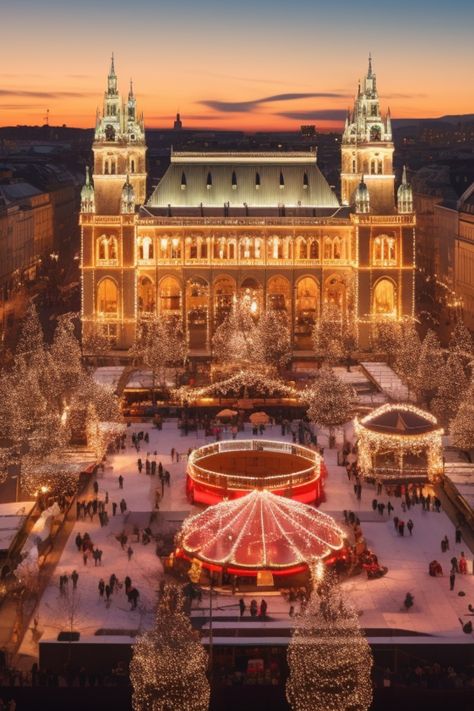 Get the complete guide to the best Christmas markets in Europe! Click to get more information! Best Christmas markets | Christmas market dates | Christmas market locations | European Christmas markets | Christmas market stalls | Christmas market decorations | European-style Christmas markets | Christmas market shopping guide | Christmas market photography | Christmas market in london | Christmas market in germany | Christmas market in Vienna | Christmas market in Prague Christmas In Europe Aesthetic, Vienna Holiday, Prague In December, Vienna Christmas Aesthetic, Christmas Market Aesthetic, London Christmas Markets, Wroclaw Christmas Market, Copenhagen Christmas Market, Vienna Austria Christmas Markets