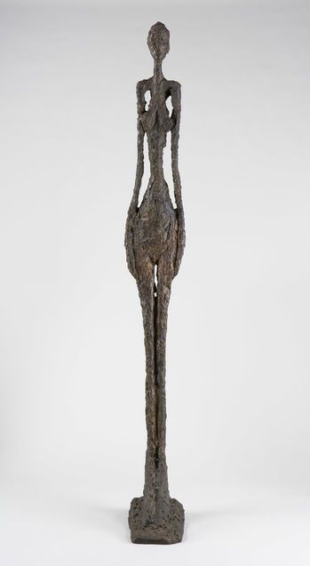 Tall Woman IV Artists Portraits, Alberto Giacometti, Contemporary Sculpture, Post Impressionists, Art Objects, Artist Gallery, Sculpture Installation, Land Art, Art Movement