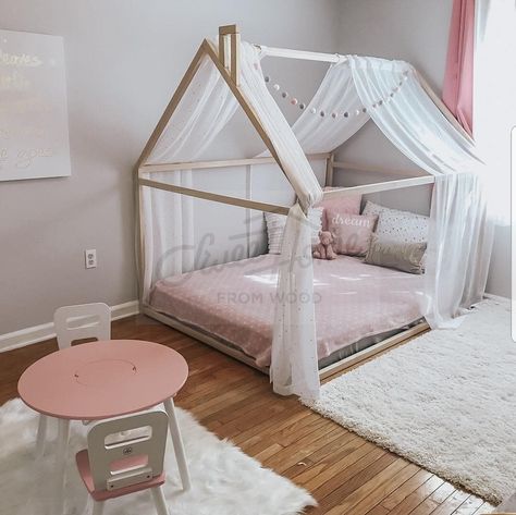 Montessori toddler beds, Frame bed, House bed, house, Wood house, Kids teepee, Baby bed, Nursery bed, Platform bed, Children furniture, FULL/ DOUBLE Montessori Toddler Bed, Beds Frame, Bed Children, Toddler Bed Frame, Nursery Bed, Tent Bed, Bed Kids, Bed Wooden, Children Furniture