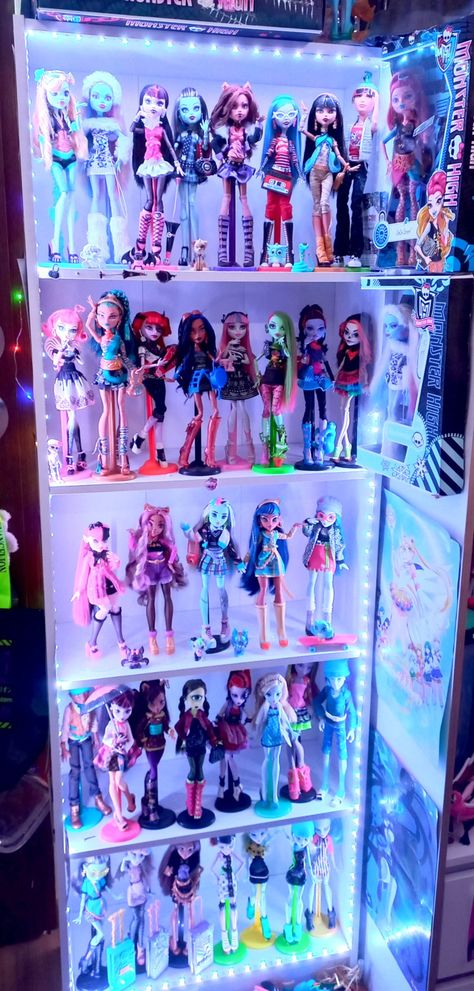 Monster High Doll Collection, Monster High Bedroom, Monster High Room, Monster High Dollhouse, New Monster High Dolls, Horror Room, Monster High Pictures, Moster High, Love Monster