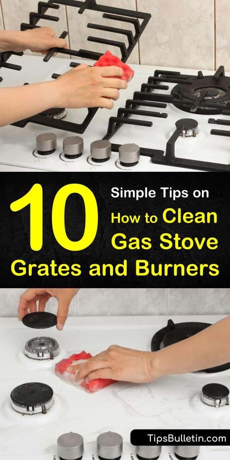 How To Clean Stove Grates Cast Iron, How To Clean A Gas Oven, Cleaning Stove Grates, Cleaning Gas Stove Grates, How To Clean Gas Stove Grates, Cleaning Gas Stove Top, Clean Gas Stove Grates, Clean Stove Top Grates, Clean Gas Stove Top