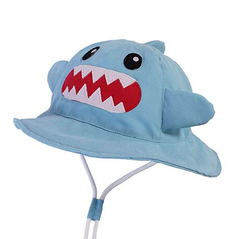 Kids Animal Hats, Baby Sun Protection, Shark Hat, Kids Sun, Newborn Baby Hats, Baby Sun Hat, Cute Shark, Blue Shark, Sun Protection Hat