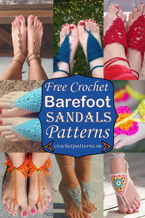 Barefoot Sandals Tutorial, Diy Barefoot Sandals, Barefoot Sandals Crochet Pattern, Boho Barefoot Sandals, Sandals Design, Hippie Sandals, Crochet Barefoot Sandals, Diy Sandals, Hippie Crochet