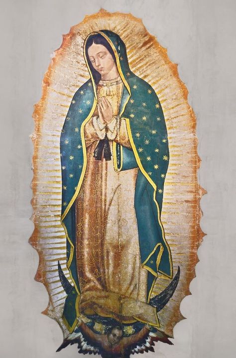 Virgen Of Guadalupe, Catholic Wallpaper, Virgin Mary Art, Mexican Culture Art, Catholic Pictures, Prayer Corner, Virgin Of Guadalupe, Catholic Images, Blessed Mother Mary