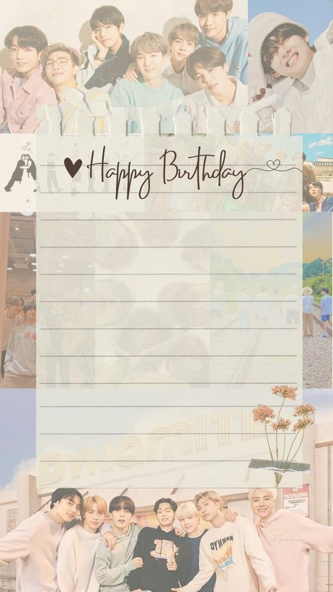 Birthday Asthetic Picture Collage, Cute Birthday Template For Best Friend, Cute Birthday Template Aesthetic, Birthday Template With Message, Template For Birthday Aesthetic, Birthday Wishes For Army Friend, Happy Birthday Background For Instagram, Birthday Frames Design Aesthetic, Happy Birthday Template Happy Birthday Template Instagram