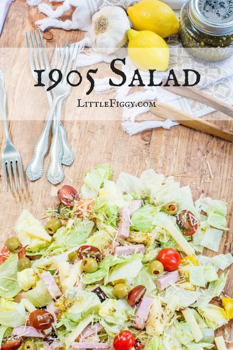 This is 1905 Salad from Columbia Restaurant in St. Augustine, is my favorite go to salad anytime of the year! Find the recipe Little Figgy Food 1905 Salad Dressing, 1905 Salad Recipe, 1905 Salad, Columbia House, Columbia Restaurant, Satisfying Salads, Salads Recipes, House Salad, Easy Salad