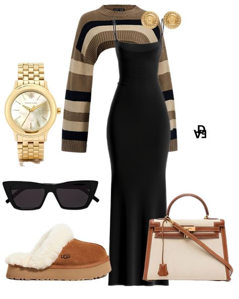 A very pretty outfit inspiration with a dress. Follow me to find more outfit inspiration every day Polyvore Outfits Classy, Outfit Niche, Cool Style Outfits, Modesty Outfits, Modest Dresses Casual, Casual Outfit Inspiration, Classy Casual Outfits, Causual Outfits, Cute Everyday Outfits