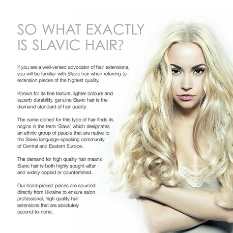 So what exactly is high quality Slavic hair? Slavic Hairstyles, Slavic Braids, Slavic Hair, Hair Colors, Hair Extensions, Light Colors, Braids, Hair Color, Hairstyles