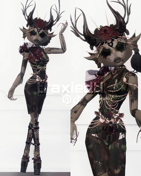 Forest Guardian, Fish Dress, Aesthetic Roblox Royale High Outfits, Dress Alterations, Goth Dress, Game Dresses, Butterfly Dress, Themed Outfits, First Lady