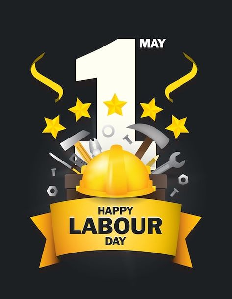 1 mei happy labour day elegant poster or... | Premium Vector #Freepik #vector #hammer What Is Labor Day, Labour's Day, Status Dp, Elegant Poster, Labor Day Quotes, Happy Labour Day, Modern Quotes, Workers Day, Good Morning Flowers Quotes