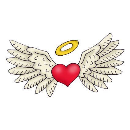 Heart with Angel Wings and Halo Halo Tattoo Ideas, Angel Wings Halo Tattoo, Small Angel Wing Tattoo, Baby Memorial Tattoos, Faith Tattoos, Baby Angel Tattoo, Halo Tattoo, Heart With Wings Tattoo, Angel Cartoon