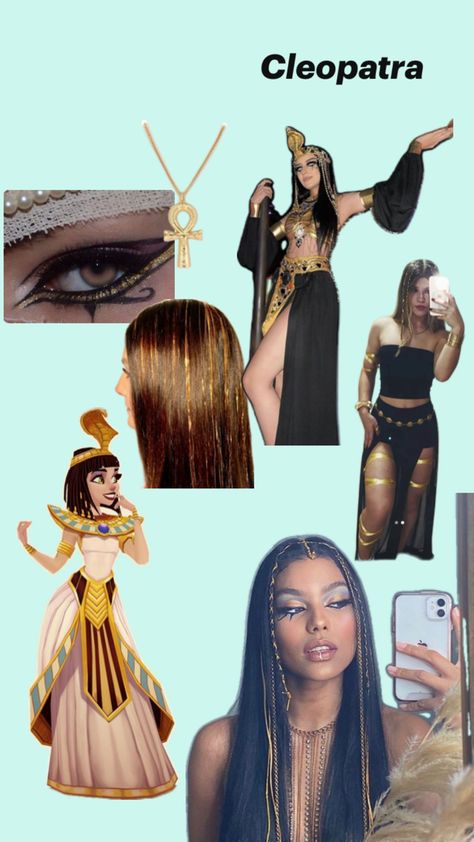 Cleopatra Halloween Costume Diy, Cleopatra Outfit, Cleopatra Halloween Costume, Cleopatra Halloween, Bff Halloween Costumes, Hot Halloween Outfits, Hot Costume, Pretty Halloween Costumes, Couple Goals Teenagers