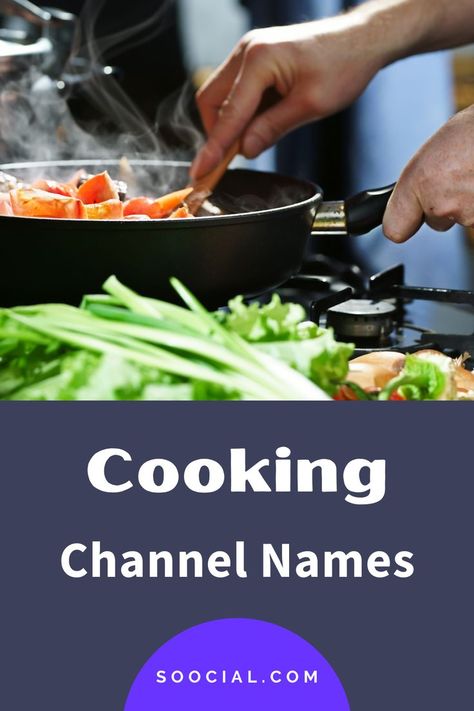 Youtube Cooking Channel Name Ideas, Cooking Channel Name Ideas, Youtube Channel Names, Channel Name Ideas, Youtube Channel Name Ideas, Youtube Names, Youtube Cooking, Food Channel, Cooking Channel