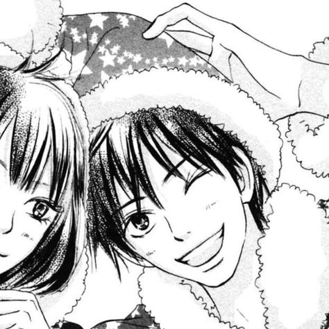 Kimi Mo Todoke, Kimi Ni Todoke Matching Icons, Lovely Complex Anime, Shojo Anime, Lovely Complex, Duos Icons, Anime Head, Anime Christmas, Blue Anime