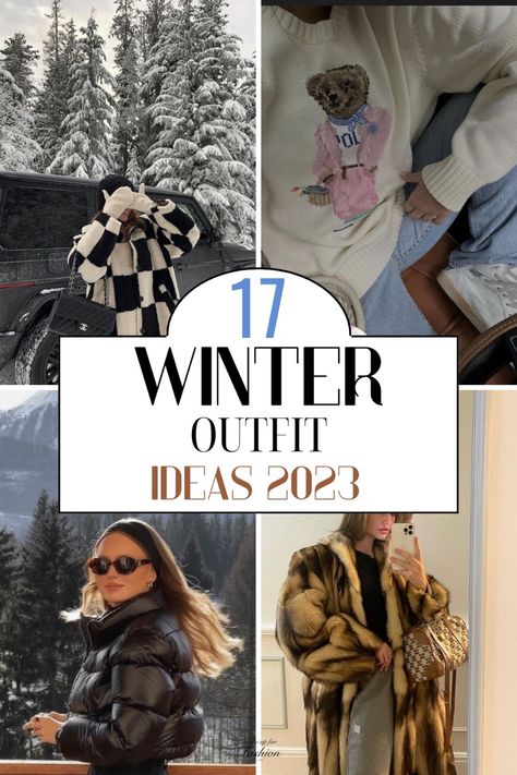 Aesthetic winter outfit ideas Seventeen Winter, All Brown Outfit, Affordable Winter Outfits, 17 Aesthetic, Aesthetic Winter Outfit, Family Photo Outfits Winter, Preppy Winter Outfits, Fur Coat Outfit, Checkered Coat