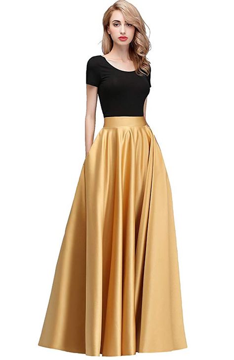 Satin Skirts, Elegant Cocktail Dress, Skirts Long, 1920s Flapper Dress, Formal Skirt, Long Skirts For Women, Floor Length Skirt, Party Skirt, Beautiful Skirts