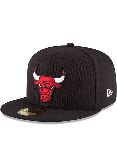 Bulls Logo, New Era Snapback, Bull Logo, Nba Logo, New Era Hats, Moose Knuckles, Black Crown, Hats And Caps, Under One Roof