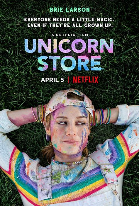 Rainy Day Movies, Unicorn Store, Netflix Movies To Watch, Film Netflix, Night Film, Danny Devito, Michael Keaton, Brie Larson, Movies 2019