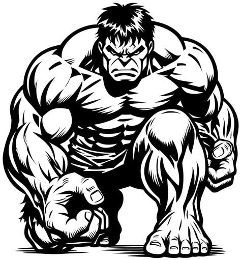 Cnc Crafts, Sleeves Tattoos, Superhero Silhouette, Hulk Artwork, Hulk Character, Superhero Coloring Pages, Hulk Art, Superhero Coloring, Indian Artwork