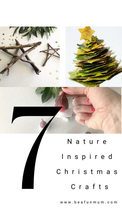 Forest School Xmas Crafts, Crafts With Things From Nature, Diy Nature Inspired Christmas Ornaments, Evergreen Christmas Crafts, Christmas Nature Crafts Easy Diy, Forest School Christmas Decorations, Nature Based Crafts, Christmas Crafts From Nature, Christmas Ornaments Made From Nature