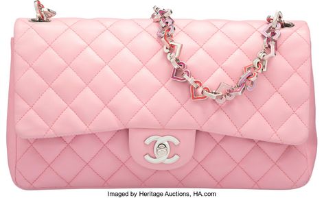 Chanel Mini Rectangular, Chanel Mini Square, Chanel Box, Pink Iridescent, Chanel Mini, Pink Chanel, Yellow Leather, Flap Bag, Pink Leather