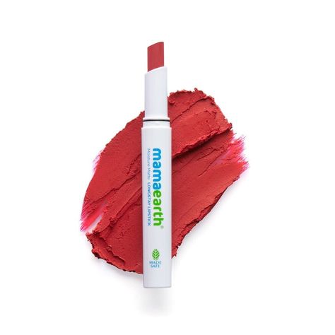 Mamaearth Lipstick Shades, Cape Lehenga, Lipstick Collection, Amazon Beauty Products, Lipstick Shades, Natural Ingredients, Cherry, Moisturizer, Lips