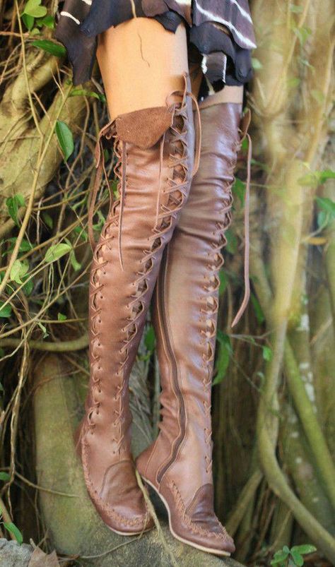 Leather Boots For Women, Leather Boots Brown, Fair Outfits, Golf Clothes, Womens Golf, Concept Clothing, High Leather Boots, Easter Sale, Tall Leather Boots