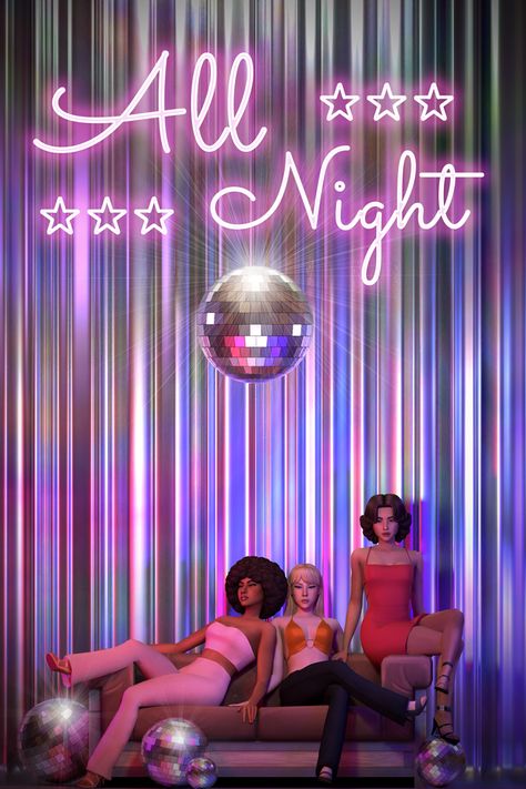 70s Disco Style, 70’s Disco, Club Furniture, Disco Night, Disco Club, Disco Style, Disco Theme, Packing Clothes, Sims4 Clothes