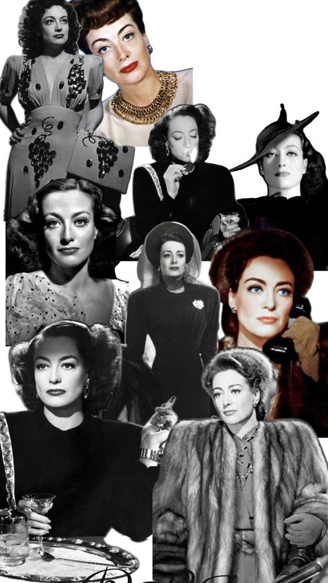 Joan Crawford Baddie Aesthetic, St Regis, Joan Crawford, Classic Beauty, Girl Crush, Lily, Beauty