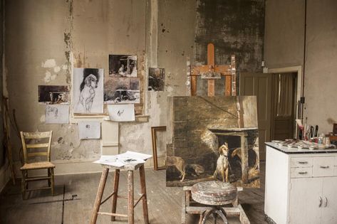 Artist Home Studio, Museum Studies, Art Studio Design, Most Famous Artists, Artistic Space, Winslow Homer, Andrew Wyeth, Edward Hopper, Painting Workshop