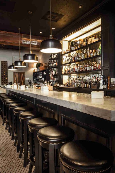 25-hardest-to-get-into-restaurants Back Bar Design, Pub Interior, Rich Aesthetic, Pub Design, Southern Kitchen, Bar Interior Design, Southern Kitchens, Home Bar Designs, Pub Decor