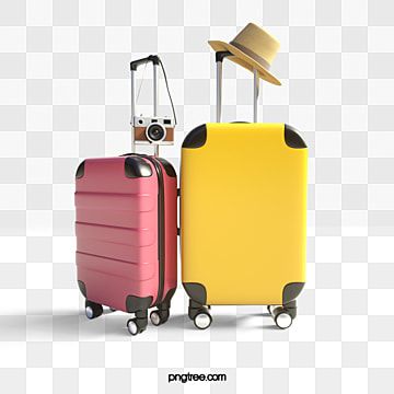 World Tourism Day, Travel Clipart, Travel Creative, Geometric Pattern Background, Pink Travel, Bag Illustration, Background Images Free Download, Tourism Day, 3d Png