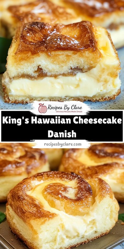 Ingredients:  12-pack King's Hawaiian sweet rolls ⅓ cup butter, melted 8 oz cream cheese, softened 2 tbsp brown sugar Soft, fluffy Hawaiian rolls stuffed with sweet, creamy cheesecake filling and topped with a warm cinnamon-sugar glaze—perfect for breakfast or brunch indulgence! Hawaiian Sweet Roll Breakfast Casserole, Stuffed Cinnamon Hawaiian Rolls, What To Make With Hawaiian Sweet Rolls, King Hawaiian Cinnamon Rolls, Kings Hawaiian Sweet Rolls Recipe, Cream Cheese Hawaiian Rolls, Kings Hawaiian Cheesecake Danish, Kings Hawaiian Rolls Recipe, Stuffed Hawaiian Rolls