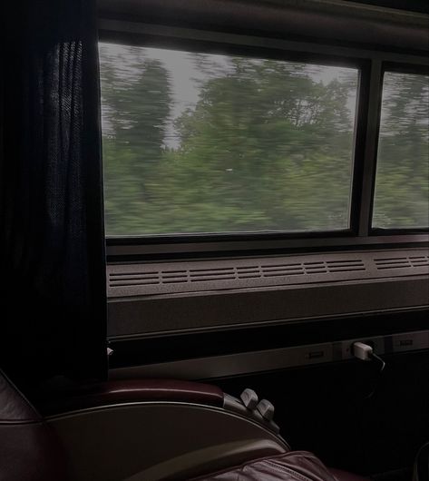 #Cozy #darkacademia #trainride #magical #aesthetic #train #rainyday #cold #day #fall Cozy Train Aesthetic, Rainy Train Ride Aesthetic, Train Ride Aesthetic, Adrian Aesthetic, Train View, Aesthetic Train, Magical Aesthetic, Train Aesthetic, Nature Therapy