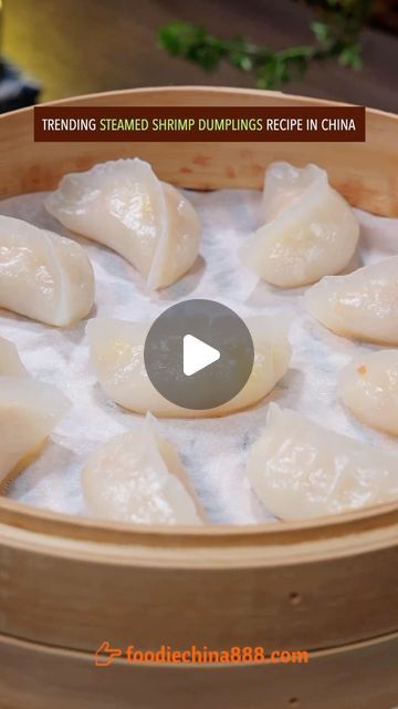 Wayne Shen on Instagram: "Trending steamed shrimp dumplings recipe in China. Do you want to try? #recipe #cooking #chinesefood #shrimp #dumplings #dimsum #comfortfood #cantonesefood" Dimsum Recipe How To Make, Prawn Dumplings Recipe, Steamed Shrimp Dumplings, Dimsum Recipes, Shrimp Dumplings Recipe, Chinese Dumplings Recipe, Dumplings Recipe Chinese, Cheung Fun, Prawn Dumplings