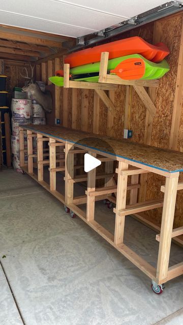 Work Bench Plans, Tool Storage Ideas, Concrete Outdoor Kitchen, Garage Organizing, Garage Workbench Plans, Diy Garage Work Bench, Outdoor Kitchen Design Layout Grill Area, Diy Garage Storage Cabinets, Design Studio Workspace