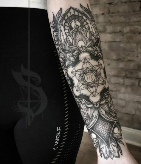 101 Best Metatron's Cube Tattoo Ideas You Have To See To Believe! - Outsons Metatron Cube Tattoo, Cube Tattoo, Sacred Geometric Tattoo, Geometric Tattoo Hand, Calf Tattoo Ideas, Geometric Flower Tattoo, Flower Of Life Tattoo, Metatron Cube, Dr Woo