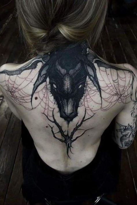 10 Expressive Blackout Neck Tattoo Ideas Gotik Tattoo, Satanic Tattoos, Tato Henna, Wicked Tattoos, Scary Tattoos, Creepy Tattoos, Tattoo Style Drawings, Badass Tattoos, Spine Tattoos