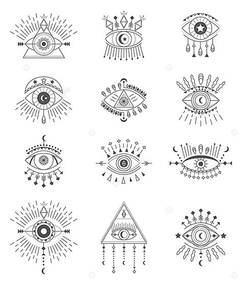 Evil Eye App Icon, Eye App Icon, App Icon Tiktok, Journal Doodle Ideas, Easy Tattoos To Draw, Tattoos To Draw, Tattoo Planning, Greek Ideas, Easy Tattoos