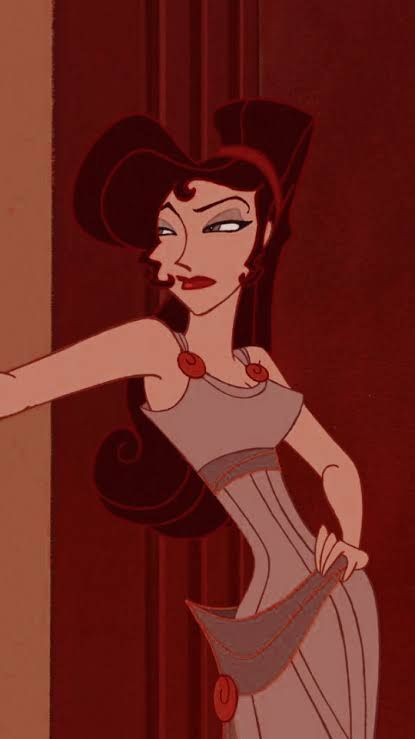 Meg From Hercules Aesthetic, Meg Hurceles, Brunette Disney Characters, Megara Hercules Fanart, Megan Hercules, Meg Hercules Aesthetic, Megara Makeup, Meg Wallpaper, Megara Hair