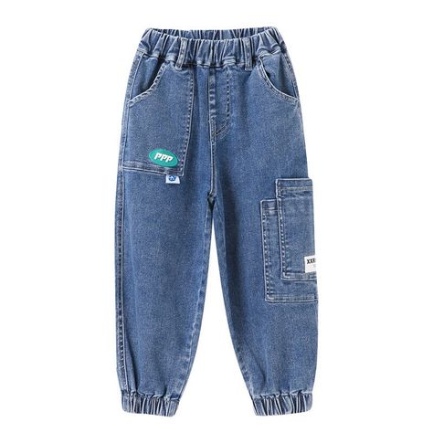 Denim Cargo Pants Outfit, Kids Pants Boys, Kids Denim Pants, Parker Outfit, Light Clothes, Cargo Pants Outfits, Dark Clothes, Denim Cargo Pants, Blue Denim Pants