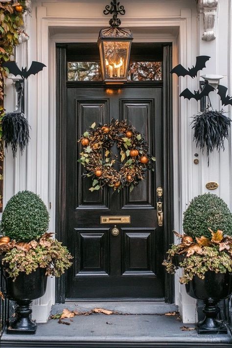 "Add a spooky twist to your entryway with DIY Halloween Door Decorations! 🚪👻 Perfect for making your home Halloween-ready. #DIYDoorDecor #HalloweenInspo #SpookyFrontDoorDecor" Halloween Entryway Decor, Diy Halloween Door Decorations, Halloween Diy Door, Diy Door Decor, Halloween Entryway, Halloween Door Decor, Halloween Front Door, Entryway Decor Ideas, Cozy Bedroom Design