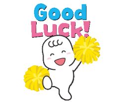 Fight Good Luck Sticker by moonyjp for iOS & Android | GIPHY Good Luck Pictures, Good Luck Sticker, Liam Neeson Taken, New Job Wishes, Job Wishes, Good Luck Gif, Love My Wife Quotes, Good Luck Wishes, All The Best Wishes