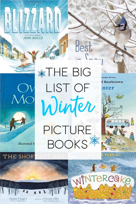 Winter Picture Books, Winter Read Alouds, Picture Books For Kids, Winter Writing Prompts, Free Writing Prompts, Winter Picture, Wordless Book, Winter Reads, Winter Books