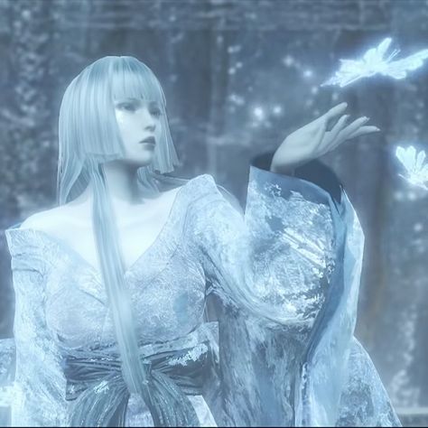 Tekken 5 Characters, Princesa Emo, Adara Sanchez, Zed League Of Legends, Yuki Onna, Blue Aesthetic, Cute Icons, Vocaloid, Aesthetic Anime